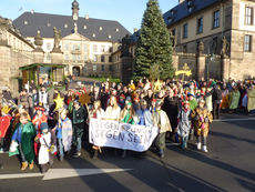 Bundesweite Eröffnung der Sternsingeraktion in Fulda (Foto: Karl-Franz Thiede)